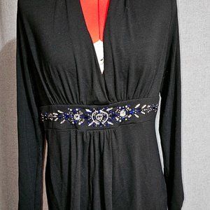 Sexy long sleeve blouse